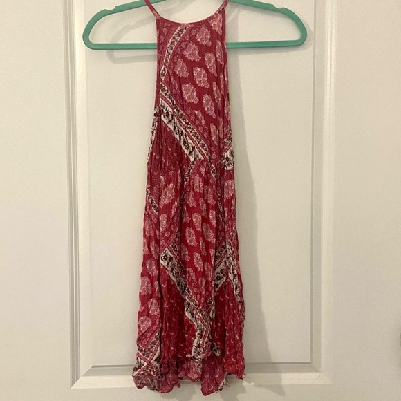 Show Me Your Mumu Red Paisley Dress Sz S - Picture 3 of 10